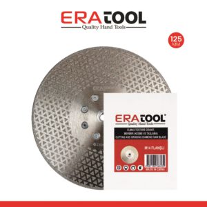 Elmas testere çift yüzey sürekli flanşlı m14 125 çyf ERA50121